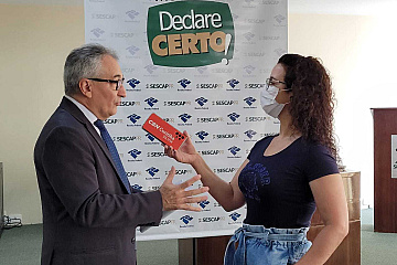 25/02/22 Entrevista Coletiva IRPF 2022  - Campanha Declare  Certo! - Curitiba