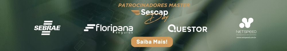 Patrocinadores do SESCAP-Day