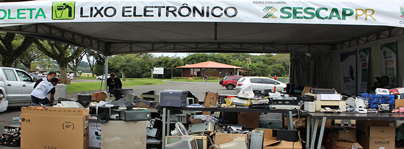 Guarapuava realiza campanha de recolhimento de lixo eletrônico
