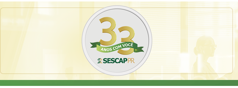 SESCAP-PR 33 anos: cursos com descontos especiais