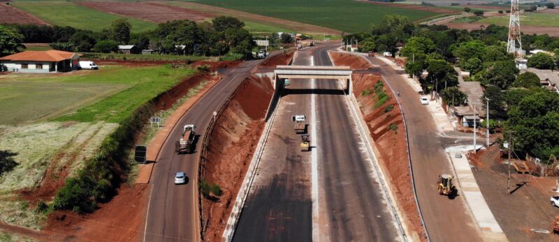 Duplicação da PR-323 até o Rio Ivaí leva desenvolvimento a cidades do Noroeste do Paraná
