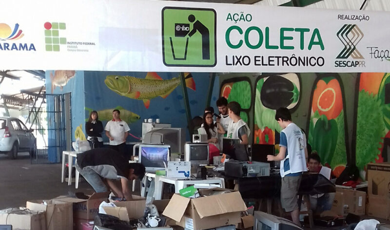 Umuarama realiza campanha E-Lixo