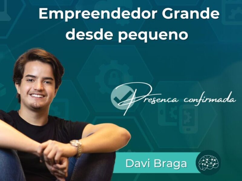Davi Braga é presença confirmada no 5ª Enescopar!