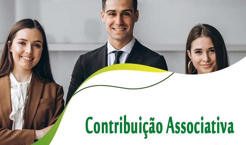 Contribuição associativa tem desconto de 25% até dia 14