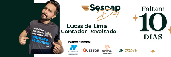 SESCAP Day: O contador revoltado é uma das atrações do evento. Inscreva-se!