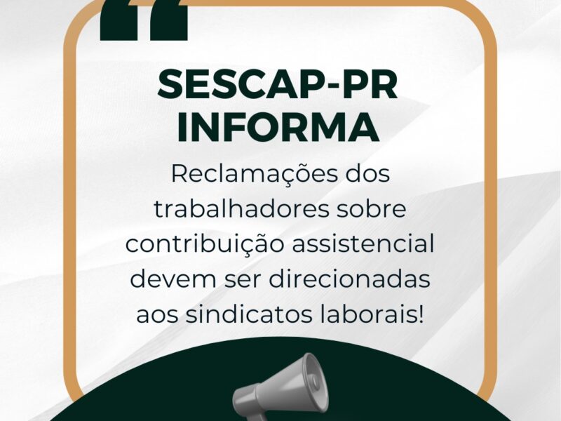 Carta de oposição à contribuição assistencial deve ser direcionada aos sindicatos laborais