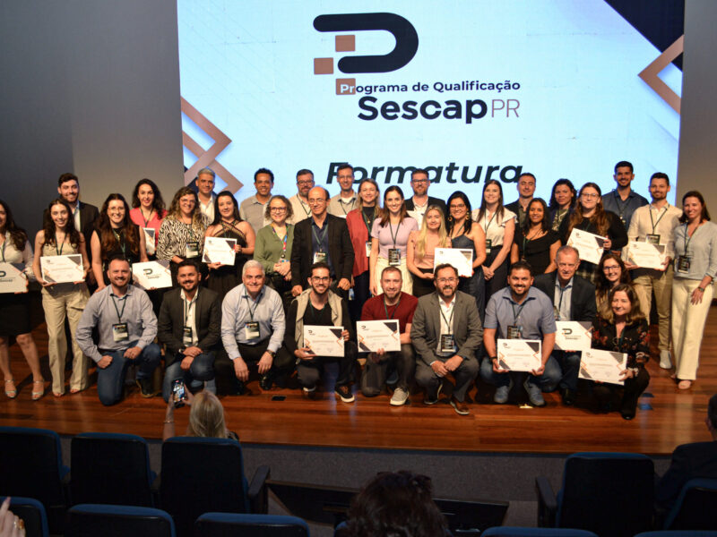 SESCAP-PR forma a primeira turma do PQS